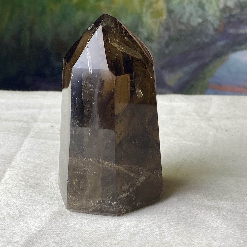 Smokey Quartz 3.25” Tower - Picture 2 of 7